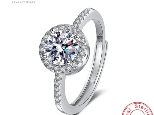 Luxury ring 2 to 8 days delivery with full tracking number updates. 100% delivery assurance. .adjustable size works for size 6 ,7,8,9,10