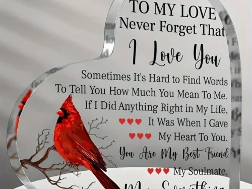 Accrylic gift glass flower with love content as seen above fast shipping. 2 to 5 days with full tracking update to be shared in your email and when you click my orders.